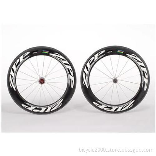 ZIPP 808 90mm Tubular Bicycle Wheels 700c Carbon Fiber Road